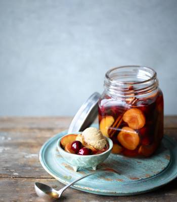 Boozy summer fruit