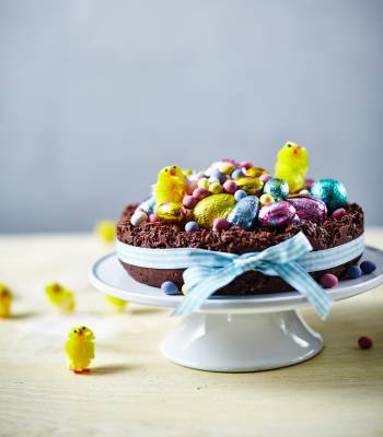 Easter nest cake