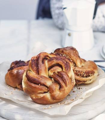 Nutella brioche swirls 