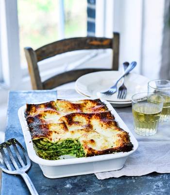 Green veg lasagne