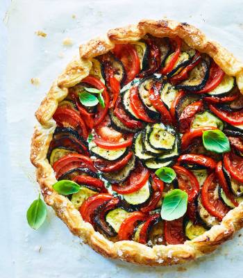 Italian veggie tart 