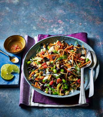 Asian bean salad