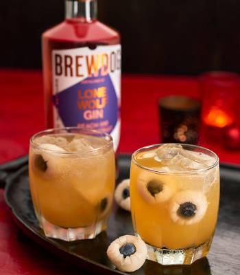 Eyeball gin punch from BrewDog