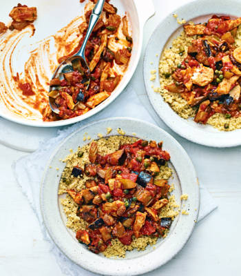 Caponata chicken