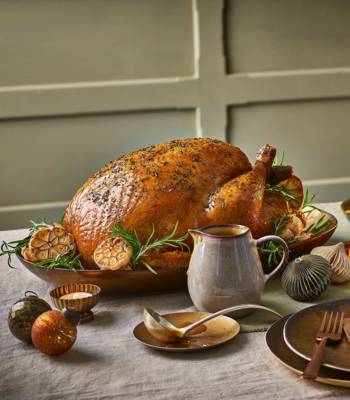 Rosemary and garlic butter turkey