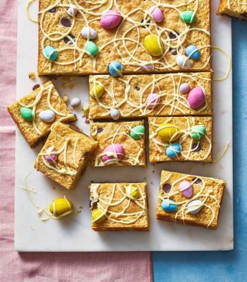 Sponsored: Mini egg blondie bars