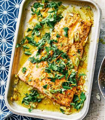 Triple citrus salmon