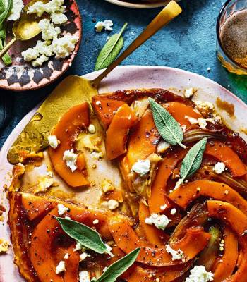 Autumn tarte tatin