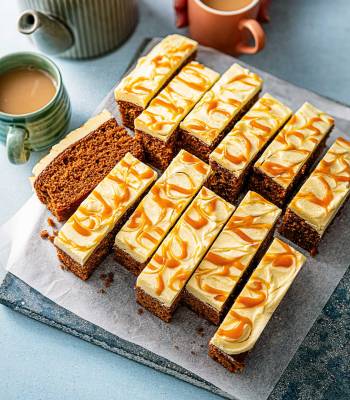 Chai-spiced sweet potato cake