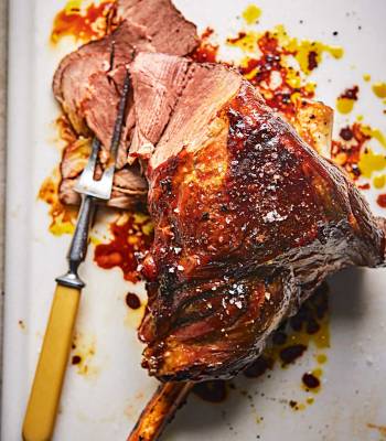 Marmite roasted lamb