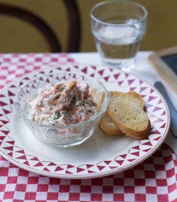 Salmon rillettes