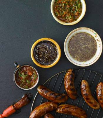 Classic smoky barbecue sausages