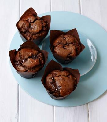 Very chocolaty muffins