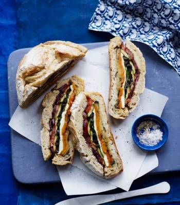 Italian-style picnic loaf