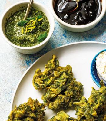 Tamarind and tangy coriander chutney