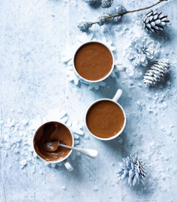 Spiced chocolate and coffee mousse