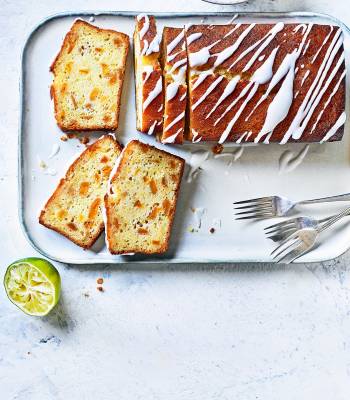 Mango & lime yogurt loaf