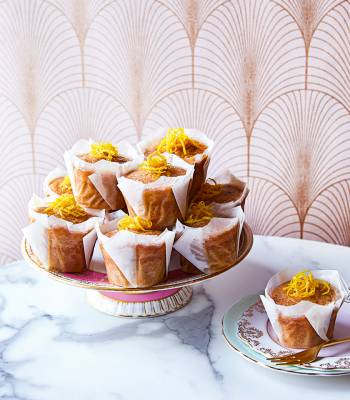 Earl Grey lemon drizzle muffins