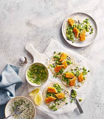 Fish finger tacos  
