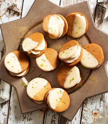 Citrus gingerbread cookies from Billington's