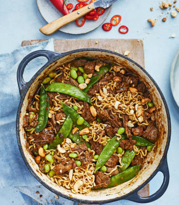5-spice beef and noodle one-pot  