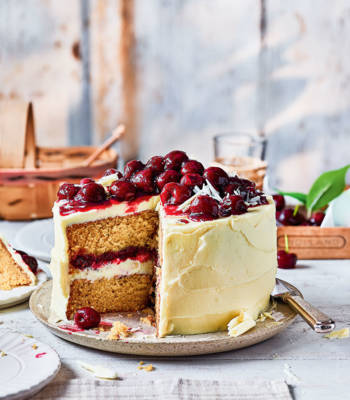 White forest gateau