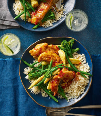 Easy honey-garlic chicken