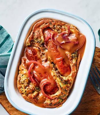 Herby air-fryer toad-in-the-hole