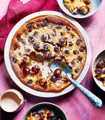 Cherry clafoutis
