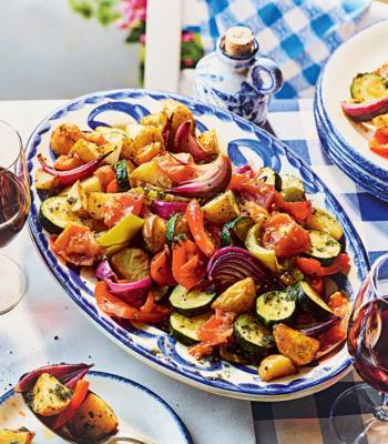 Summer vegetable briam