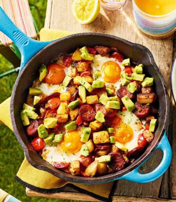 Chorizo breakfast hash