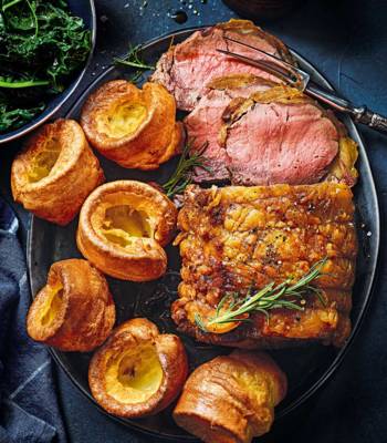 Roast beef and Yorkshire puddings