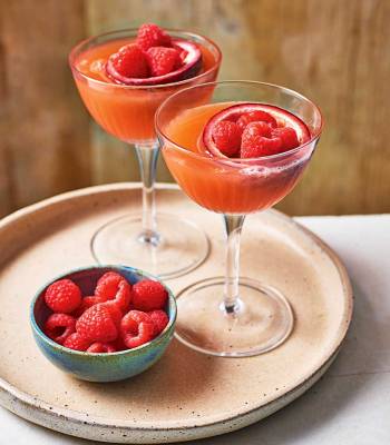 Pink passion martini