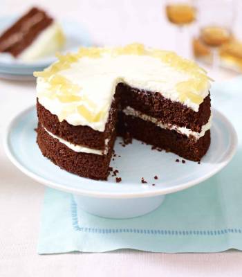 Gorgeous ginger and chocolate cake