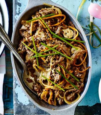 Bulgogi (thinly sliced beef)