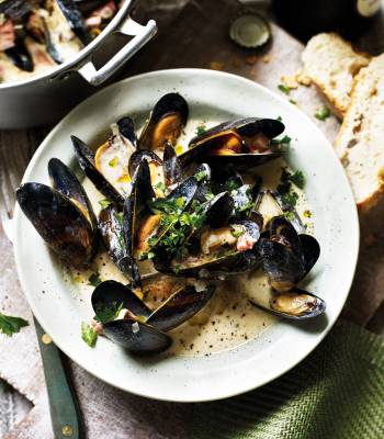 Somerset mussels