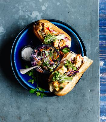 Sweet ’n’ sour bahn mi baguettes