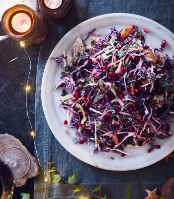 Jewelled winter slaw