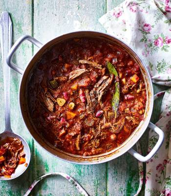 Slow-cooked beef ragout  