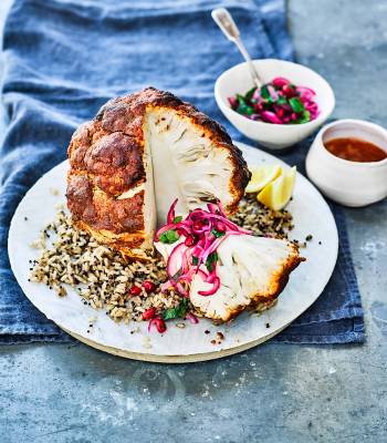 Tikka-spiced cauliflower