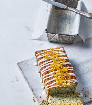 Lemon poppy seed loaf