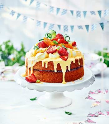 Pimm's summer trifle cake