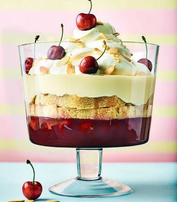 Cherry trifle