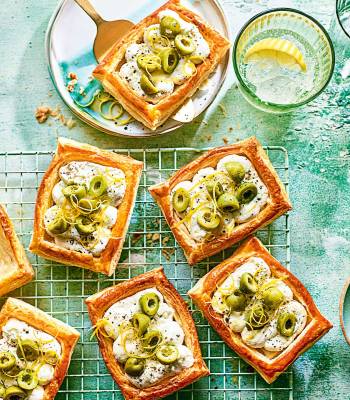 Dirty martini Danishes