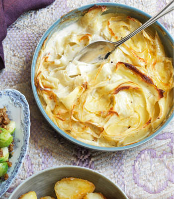 Parsnip gratin