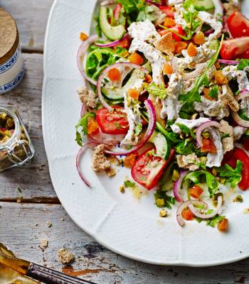 Lebanese turkey salad