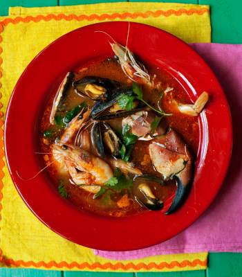 Seafood soup