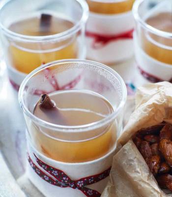 Mulled apple and Calvados warmer