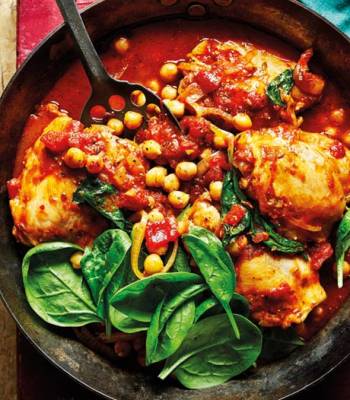 Moroccan-style chicken