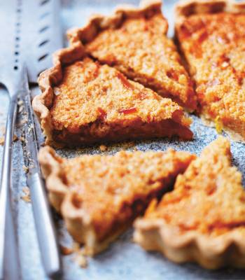 Toast and marmalade tart